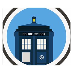 Doctor Who Tardis Premium Plush Fleece Blanket (small) by Mog4mog4