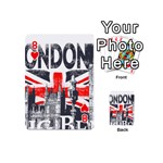 Big Ben City Of London Playing Cards 54 Designs (Mini) Front - Heart8
