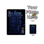 Doctor Who Tardis Playing Cards 54 Designs (Mini) Front - SpadeQ
