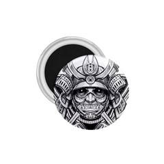 Drawing Samurai Tattoo Sketch Japanese Samurai 1 75  Magnets by Mog4mog4