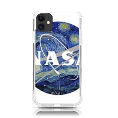 Vincent Van Gogh Starry Night Art Painting Planet Galaxy Iphone 11 Tpu Uv Print Case by Mog4mog4