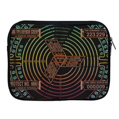 Black And Green Area Rug Neon Genesis Evangelion Computer Communication Apple Ipad 2/3/4 Zipper Cases by Bakwanart