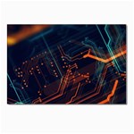 Abstract Colorful Circuit Postcards 5  x 7  (Pkg of 10) Front