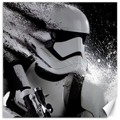 Stormtrooper Canvas 12  X 12  by Bakwanart