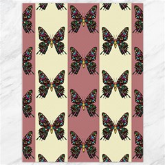 Butterflies Pink Old Ancient Texture Decorative Canvas 36  X 48  by 99art