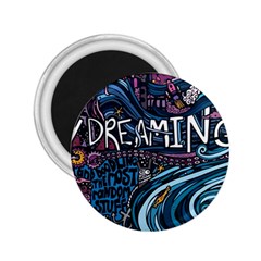 Graffiti Art Psychedelic Art Graphic Design Modern Art 2 25  Magnets by 99art