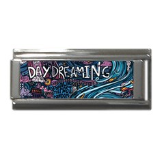 Graffiti Art Psychedelic Art Graphic Design Modern Art Superlink Italian Charm (9mm) by 99art
