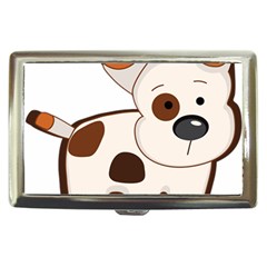 Animation-dog-cute-cartoon-drawing Cigarette Money Case by 99art