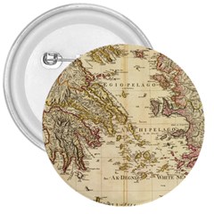 Map Of Greece Archipelago 3  Buttons by B30l