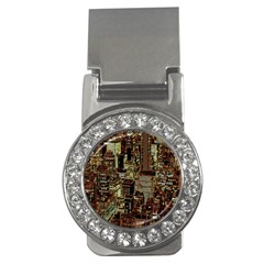 New York City Nyc Skyscrapers Money Clips (cz)  by Cowasu