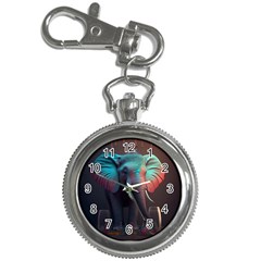 Elephant Tusks Trunk Wildlife Africa Key Chain Watches by Ndabl3x