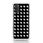 Background Dots Circles Graphic Samsung Galaxy S20 6.2 Inch TPU UV Case Front
