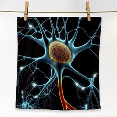 Organism Neon Science Face Towel by Ndabl3x