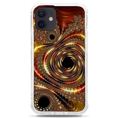 Geometric Art Fractal Abstract Art Iphone 12 Mini Tpu Uv Print Case	 by Ndabl3x