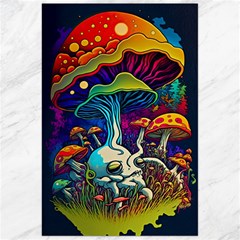 Mushrooms Fungi Psychedelic Canvas 24  X 36  by Ndabl3x