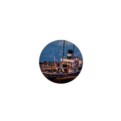End Of The World: Nautical Memories At Ushuaia Port, Argentina 1  Mini Magnets by dflcprintsclothing
