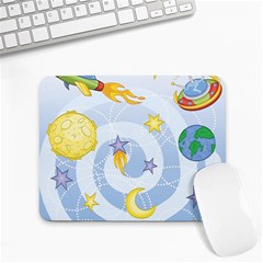 Science Fiction Outer Space Small Mousepad by Ndabl3x