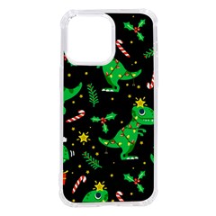 Christmas-funny-pattern Dinosaurs Iphone 14 Pro Max Tpu Uv Print Case by Vaneshart