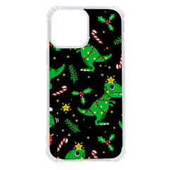 Christmas-funny-pattern Dinosaurs Iphone 13 Pro Max Tpu Uv Print Case by Vaneshart