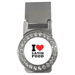 I love Latin food Money Clips (CZ)  Front