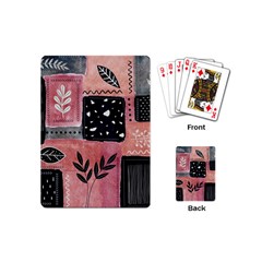 Floral Wall Art Playing Cards Single Design (mini) by Vaneshop