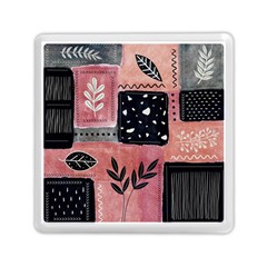 Floral Wall Art Memory Card Reader (square) by Vaneshop