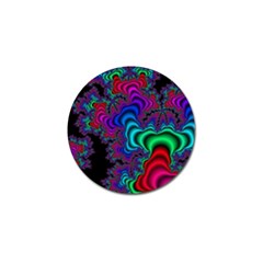 Abstract Piece Color Golf Ball Marker (4 Pack) by Vaneshop
