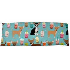 Chihuahua Bubble Kawaii Boba Tea Cute Dog Body Pillow Case (dakimakura) by Wav3s