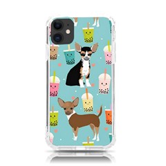 Chihuahua Bubble Kawaii Boba Tea Cute Dog Iphone 11 Tpu Uv Print Case by Wav3s