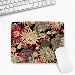 Japanese Flower Art Small Mousepad