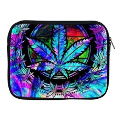 Cannabis Psychedelic Apple Ipad 2/3/4 Zipper Cases by Cowasu
