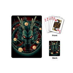Dragon Art Playing Cards Single Design (mini) by Cowasu