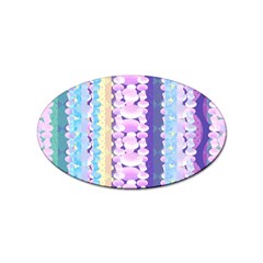 Background Graphic Beautiful Wallpaper Art Sticker Oval (10 Pack) by Ndabl3x