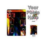 Architecture City Homes Window Playing Cards 54 Designs (Mini) Front - Spade6