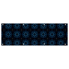 Floral Pattern Geometric Pattern Banner And Sign 9  X 3  by Vaneshop
