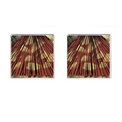Acrylic Abstract Art Design  Cufflinks (square) by Rbudhiya