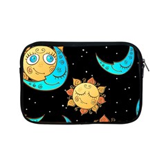 Seamless-pattern-with-sun-moon-children Apple Ipad Mini Zipper Cases by uniart180623
