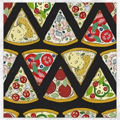 Vector-seamless-pattern-with-italian-pizza-top-view Canvas 12  X 12  by uniart180623