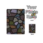 Cartoon-colored-stone-seamless-background-texture-pattern - Playing Cards 54 Designs (Mini) Front - ClubK