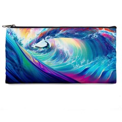 Waves Ocean Sea Tsunami Nautical Nature Water Pencil Case by uniart180623
