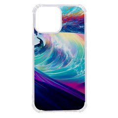 Waves Ocean Sea Tsunami Nautical Nature Water Iphone 13 Pro Max Tpu Uv Print Case by uniart180623