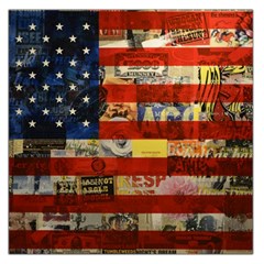 Usa Flag United States Square Satin Scarf (36  X 36 ) by uniart180623