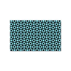 Mazipoodles Blue Donuts Polka Dot Sticker Rectangular (10 Pack) by Mazipoodles