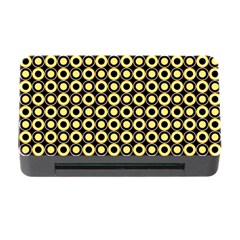  Mazipoodles Yellow Donuts Polka Dot Memory Card Reader With Cf by Mazipoodles
