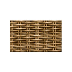 Brown Digital Straw - Country Side Sticker Rectangular (100 Pack) by ConteMonfrey