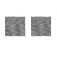 Gray Digital Denim Cufflinks (square) by ConteMonfrey