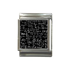 E=mc2 Text Science Albert Einstein Formula Mathematics Physics Italian Charm (13mm) by uniart180623