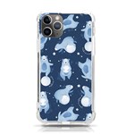 Bear Pattern Patterns Planet Animals iPhone 11 Pro 5.8 Inch TPU UV Print Case Front