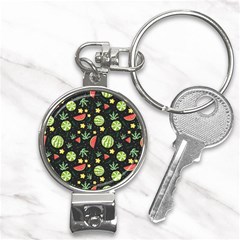 Watermelon Berries Patterns Pattern Nail Clippers Key Chain by uniart180623