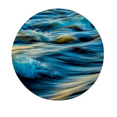Waves Abstract Mini Round Pill Box (pack Of 3) by uniart180623